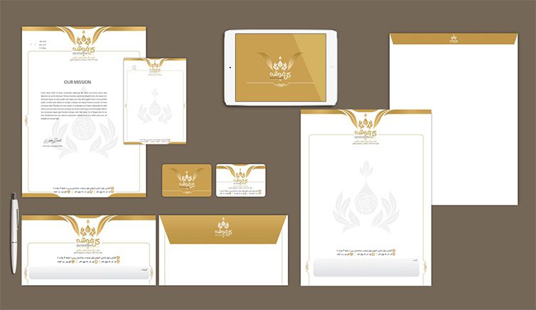 طراحی ست اداری لوکس|BesiGraphic