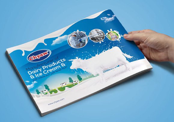 طراحی کاتالوگ صنایع غذایی|بسی گرافیک