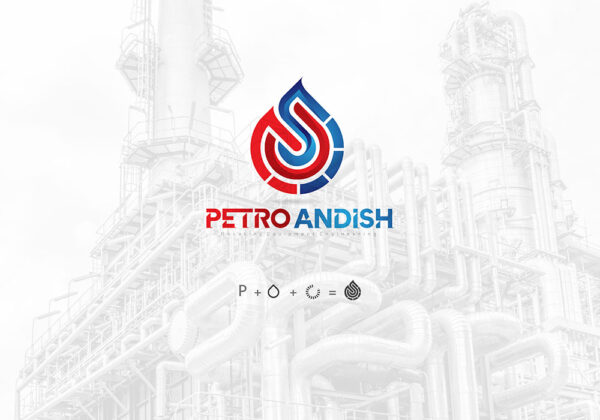 طراحی حرفه ای لوگو صنعتی برای شرکت پترو اندیش