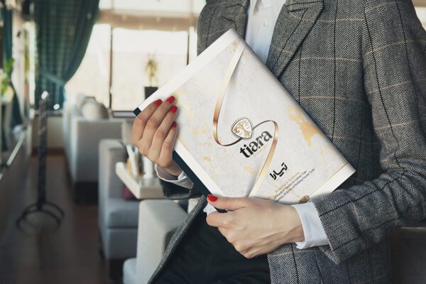 طراحی کاتالوگ سنگ تیارا