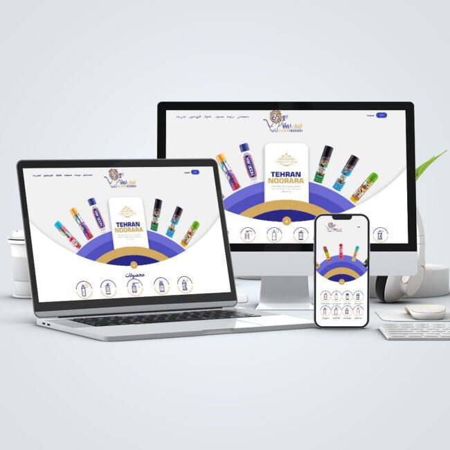 طراحی وب سایت تهران نورآرا