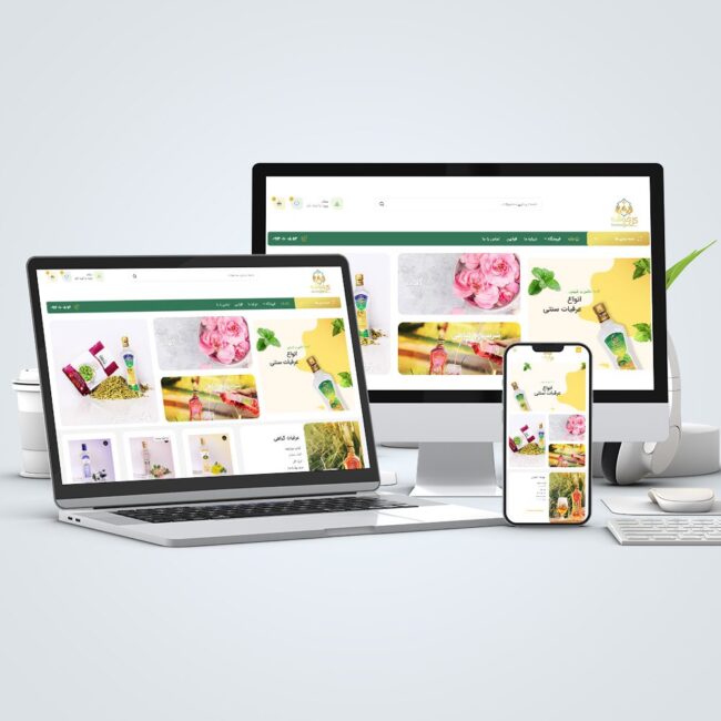 طراحی سایت فروشگاهی گلخوشه