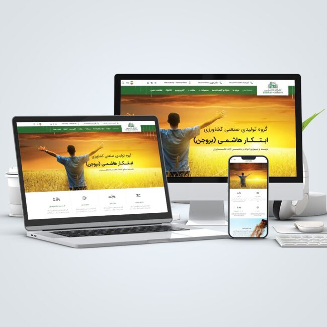 طراحی وب سایت