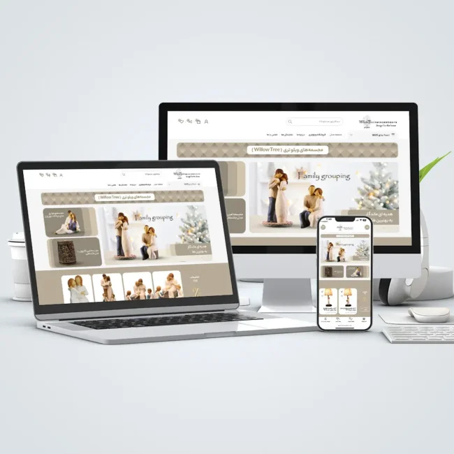 طراحی وب سایت فروشگاهی امین کامپوزیت