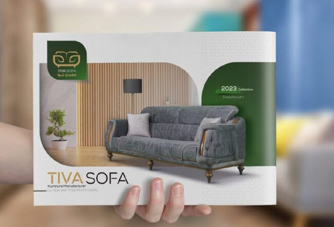 طراحی کاتالوگ مبلمان|بسی گرافیک