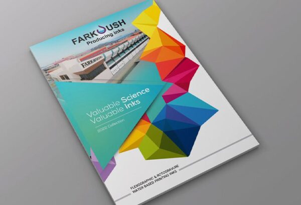 طراحی کاتالوگ رنگ و رزین|بسی گرافیک