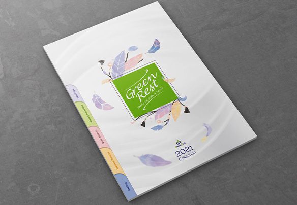 طراحی کاتالوگ کالای خواب|بس گرافیک