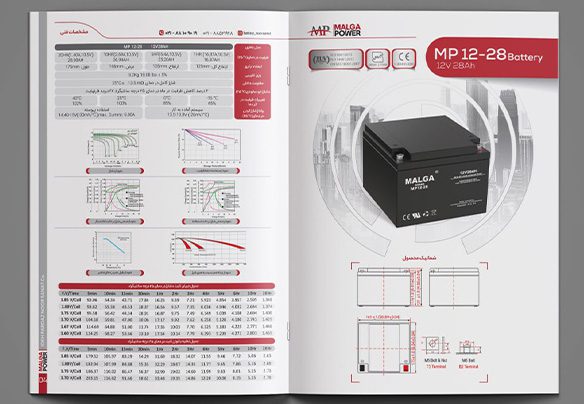 طراحی کاتالوگ برق|بسی گرافیک