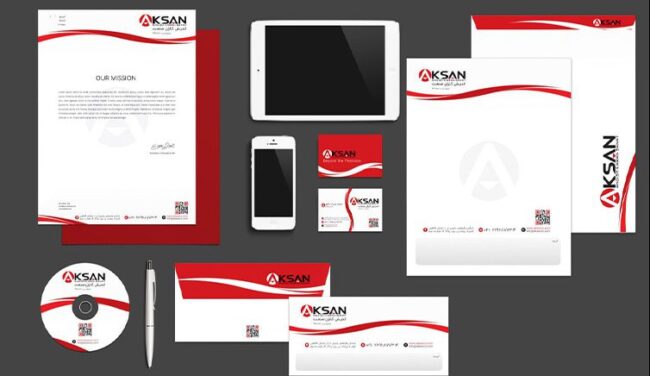 طراحی ست اداری شرکتی| بسی گرافیک